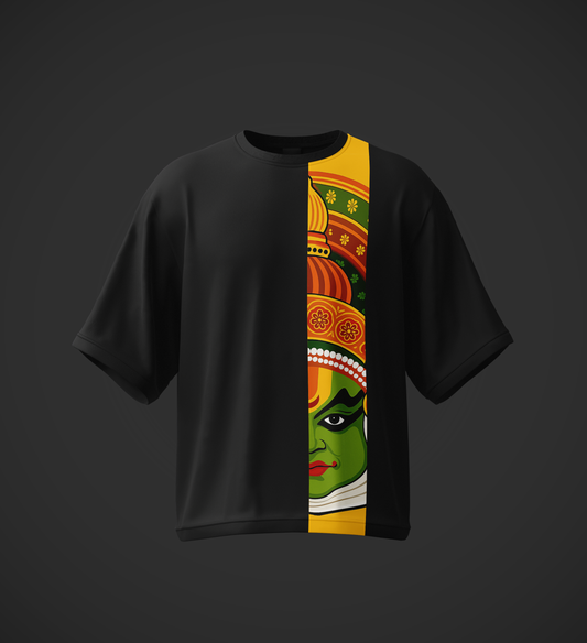 Drop Shoulder Tee-Kathakali Edition
