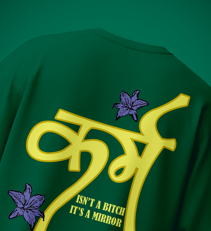 Drop Shoulder Graphic Tee – Karma Edition