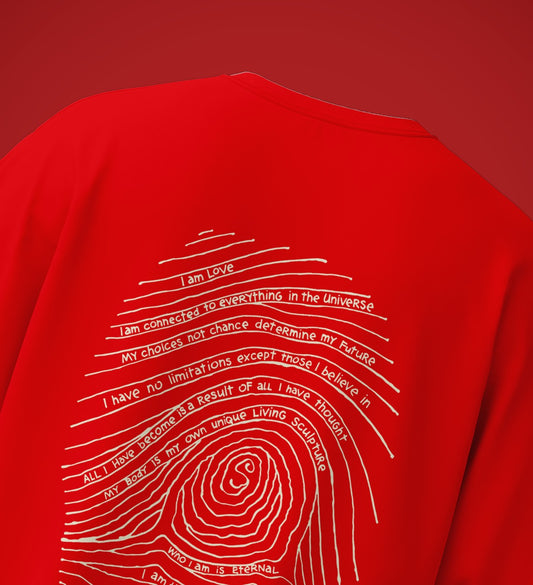 Eternal Imprint Drop Shoulder Graphic Tee