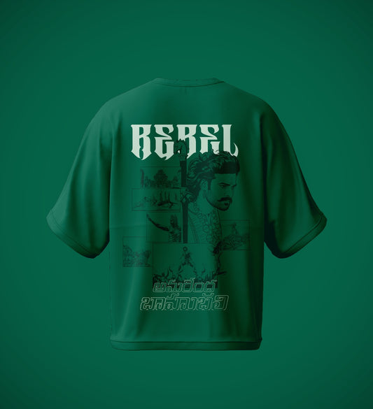 Baahubali Drop Shoulder Graphic Tee